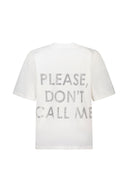 Tricou Nu mă chema / Alb etern