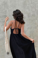Rochie Muselin vară / Negru