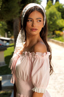 Rochie de mușelin din Pinterest / Roz
