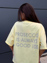 Tricou Prosecco / Galben pastel