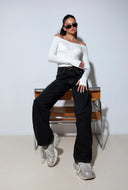 Jeans Cel Dorit / Negru