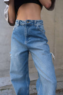 KARMA JEANS / Albastru la Modă