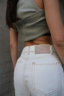KARMA JEANS / Bej Neutru