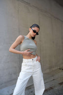 KARMA JEANS / Bej Neutru
