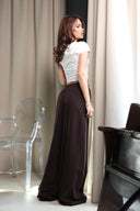 Pantaloni jogger Karma / Boabe de cafea