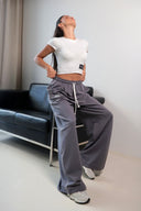 KARMA crop top / Fum de Grafit