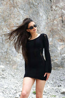 Rochie Dest de bine la luarea deciziilor greșite / Negru