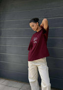 Tricou Iubește-te pe tine însuți / BORDEAUX