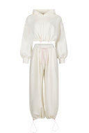 Set de 2 piese Effortless / Alb Perlat