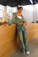 Set 3 piese Street Style / Ceai verde