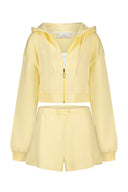 Set 3 piese cu inspirație Pinterest / Galben pastel