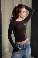 Bluza Soft Aura / Ciocolată
