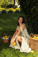 Rochie estetică de vară / Bej