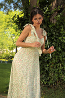 Rochie estetică de vară / Bej