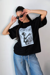 Tricou Rich Girl / Negru