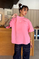 Tricou Semnătură de la KARMA / Rozul