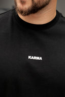 T-shirt Etern / Negru