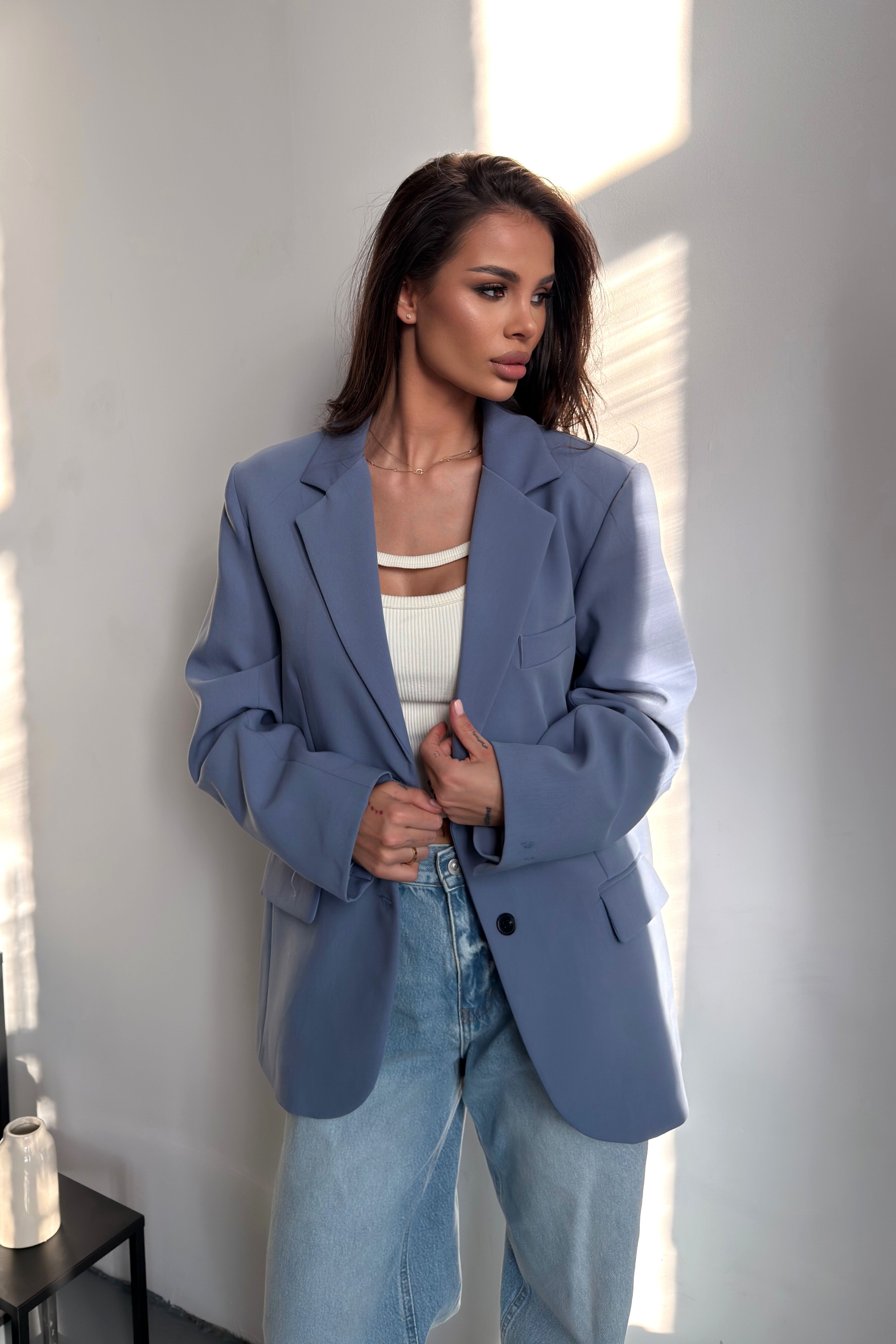 Blazer Sunt aceea fată / Albastru