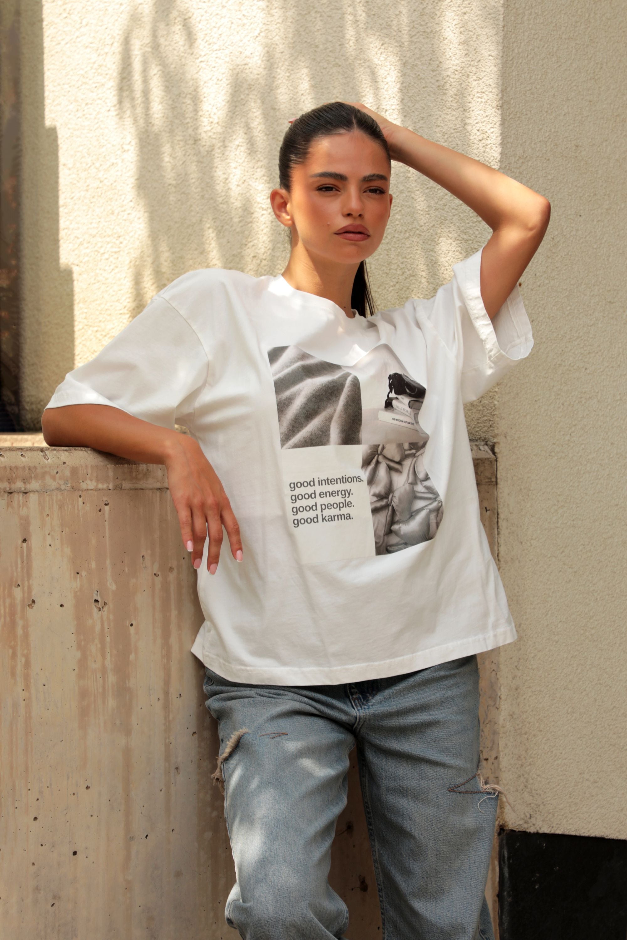 Tricou PANTONE / Negru și Alb