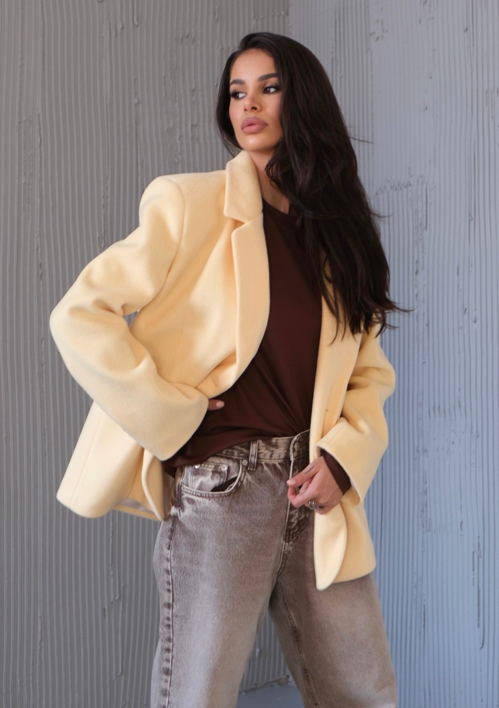 Blazer Toate felurile de fericire / Galben