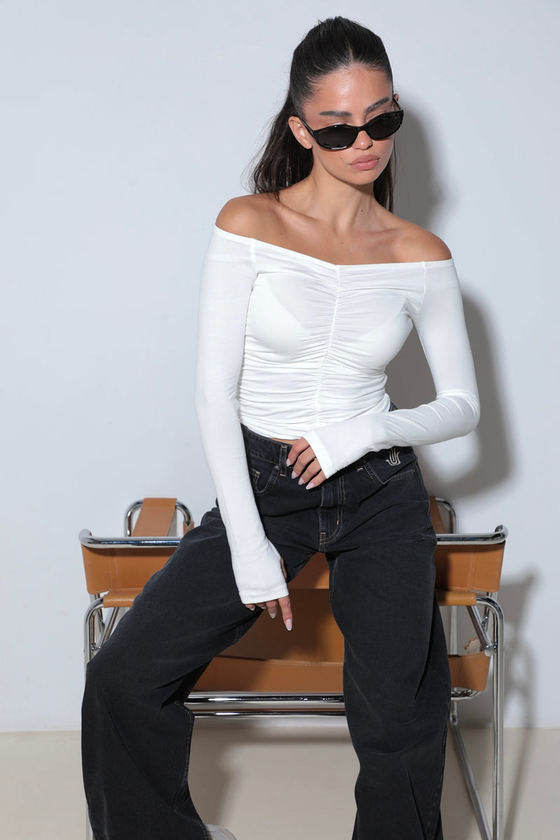 Bluză Effortless Mood / White