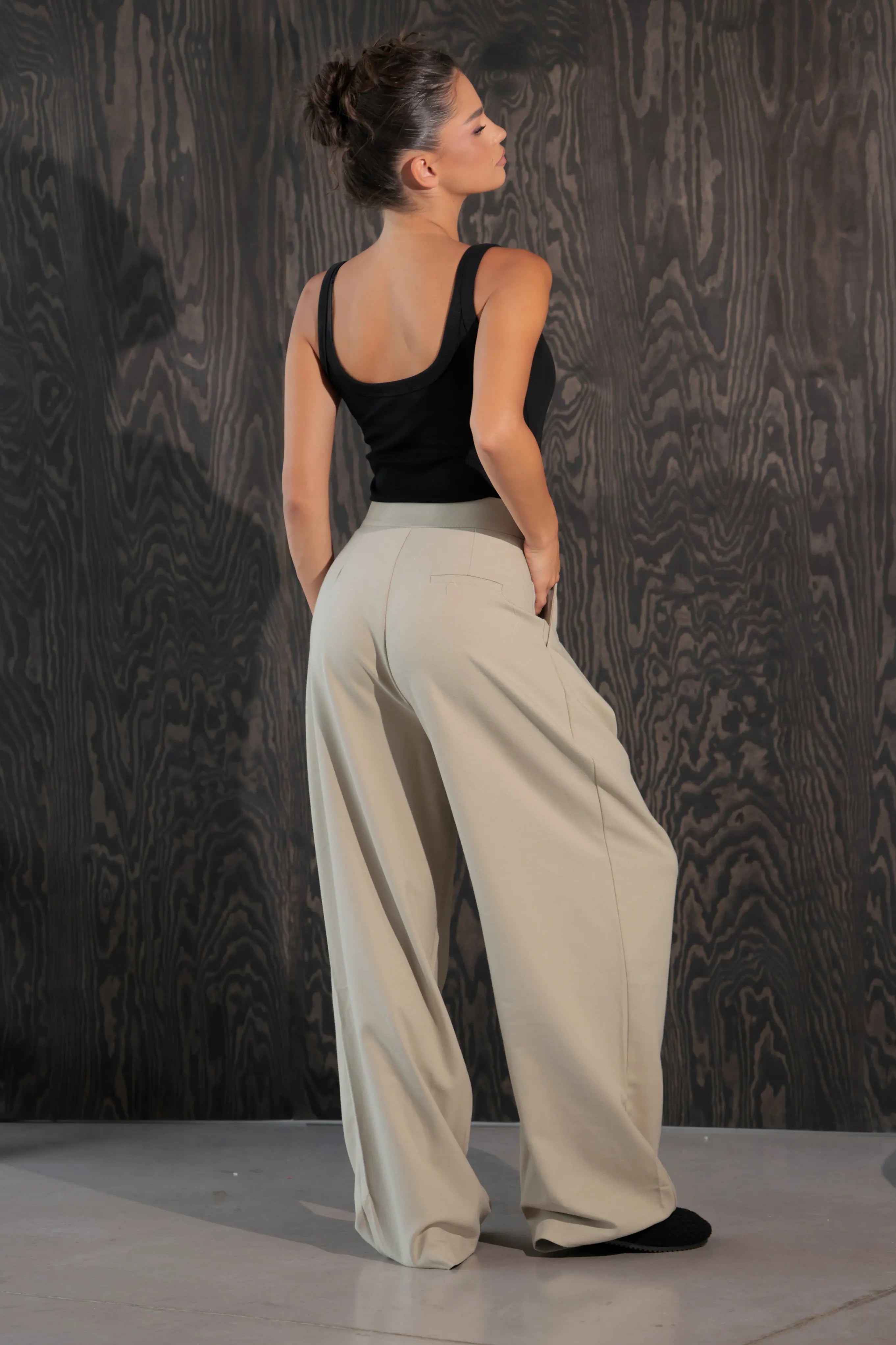 Pantaloni Forever / Beige Tones