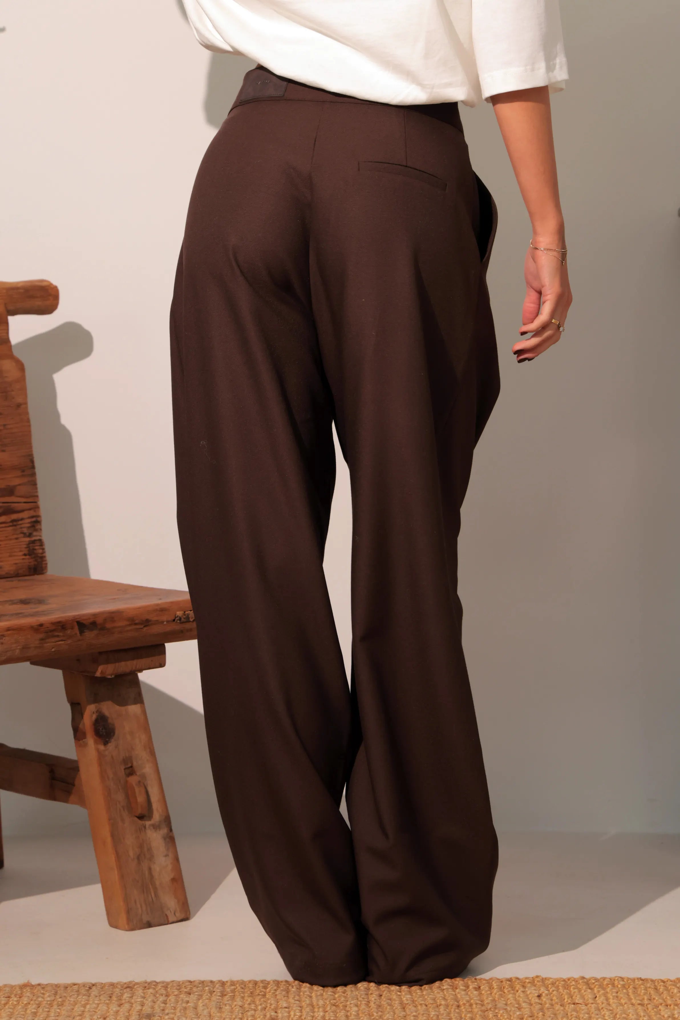 Pantaloni Forever / Chocolate Brown