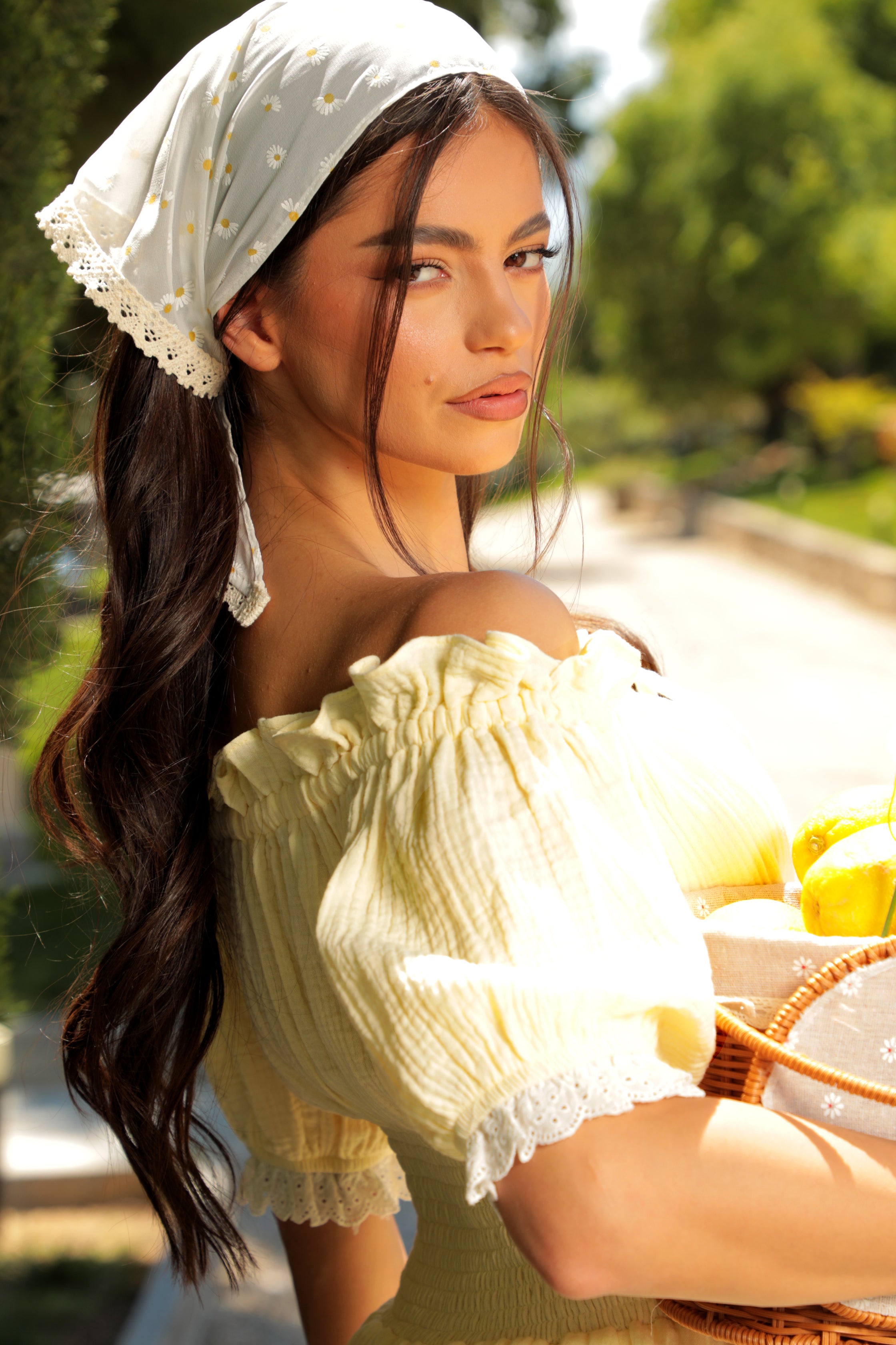 Rochie de musalină, de pe Pinterest / Galben de vară
