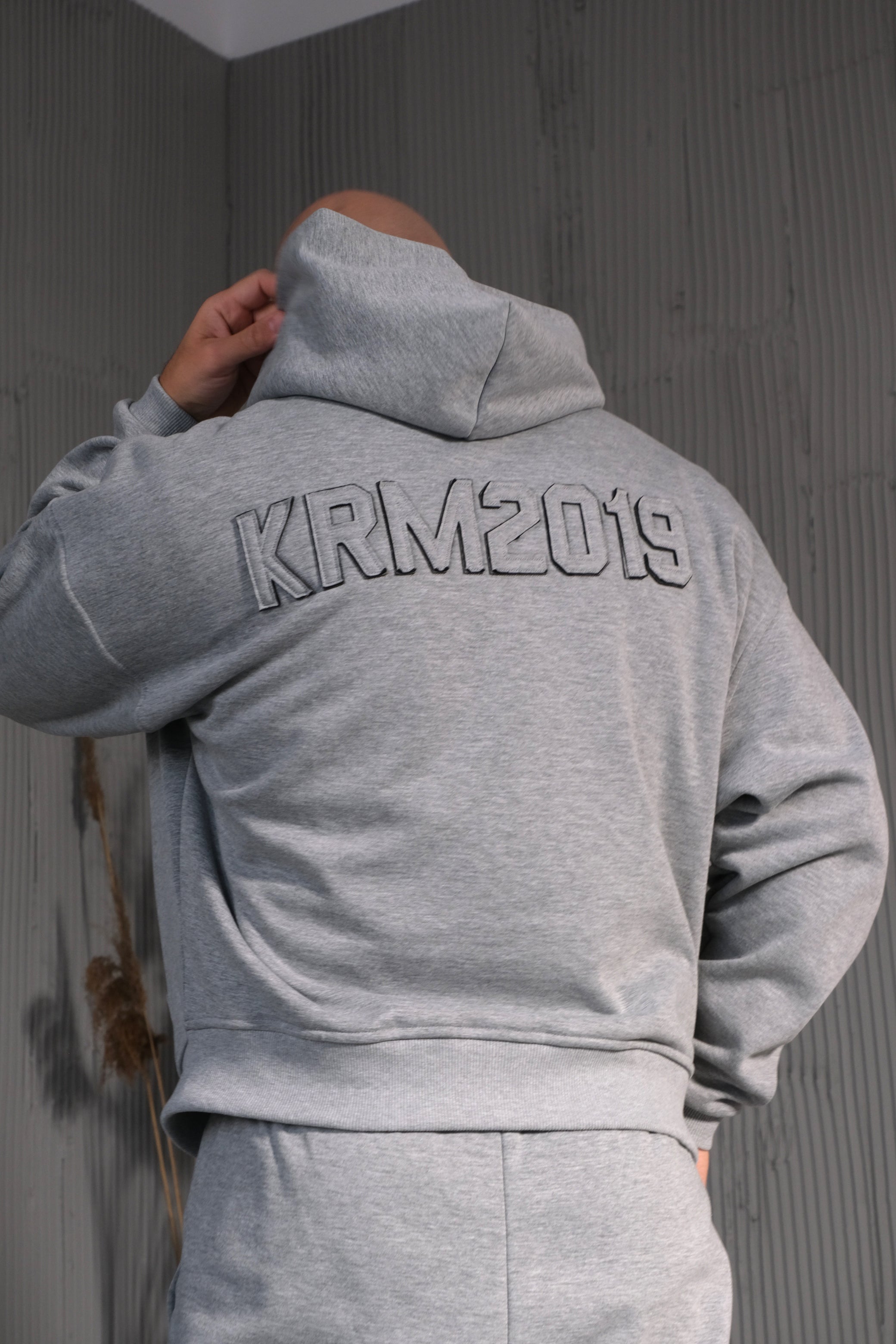 Set bărbătesc KRM 2019 / melanj gri
