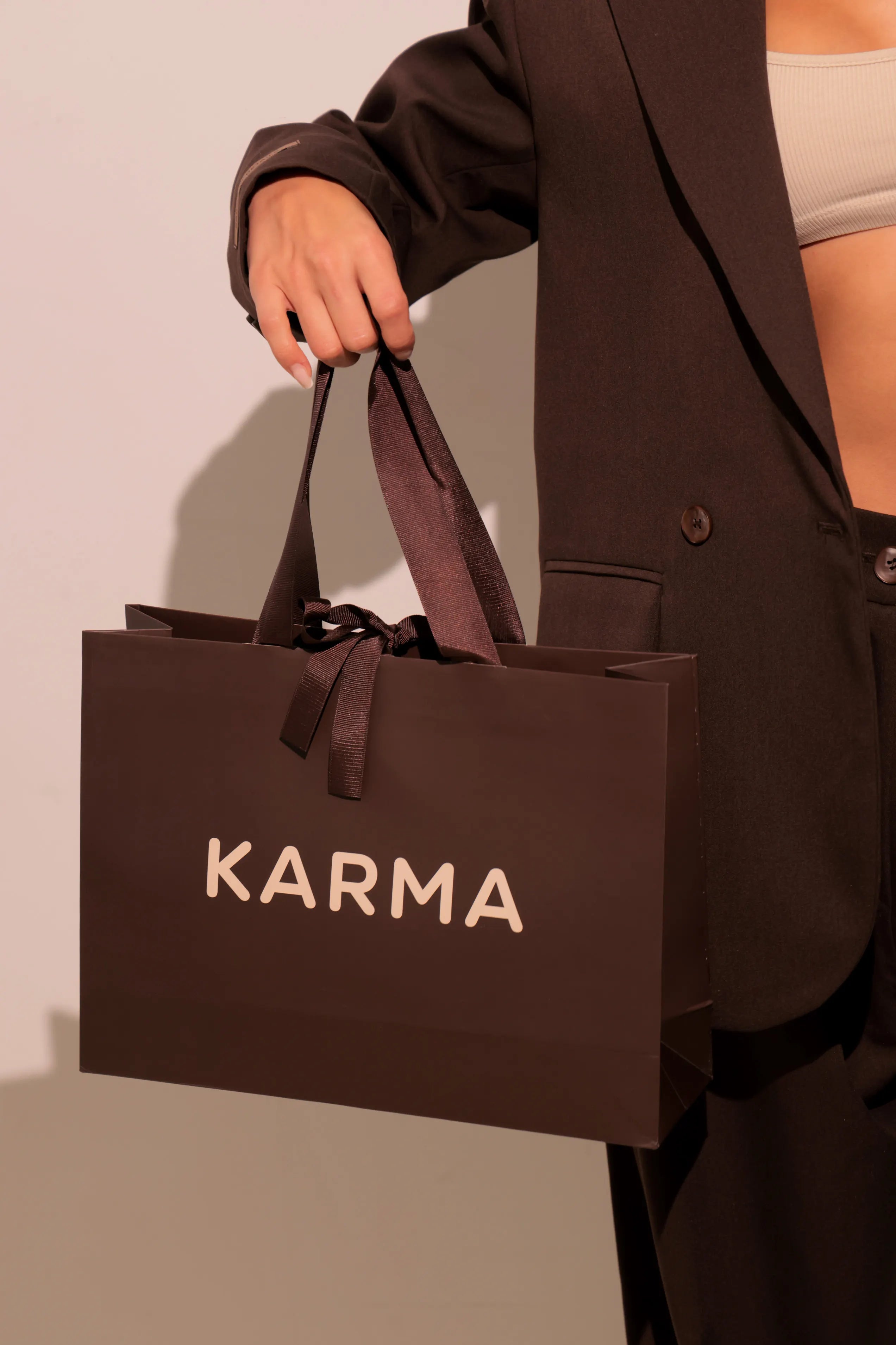Pungă cadou KARMA / Brown