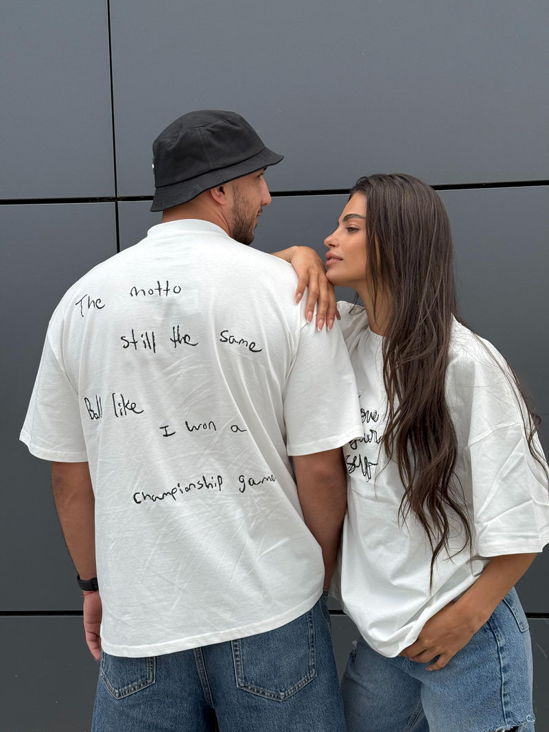 T-shirt Never been regular / OFF-White