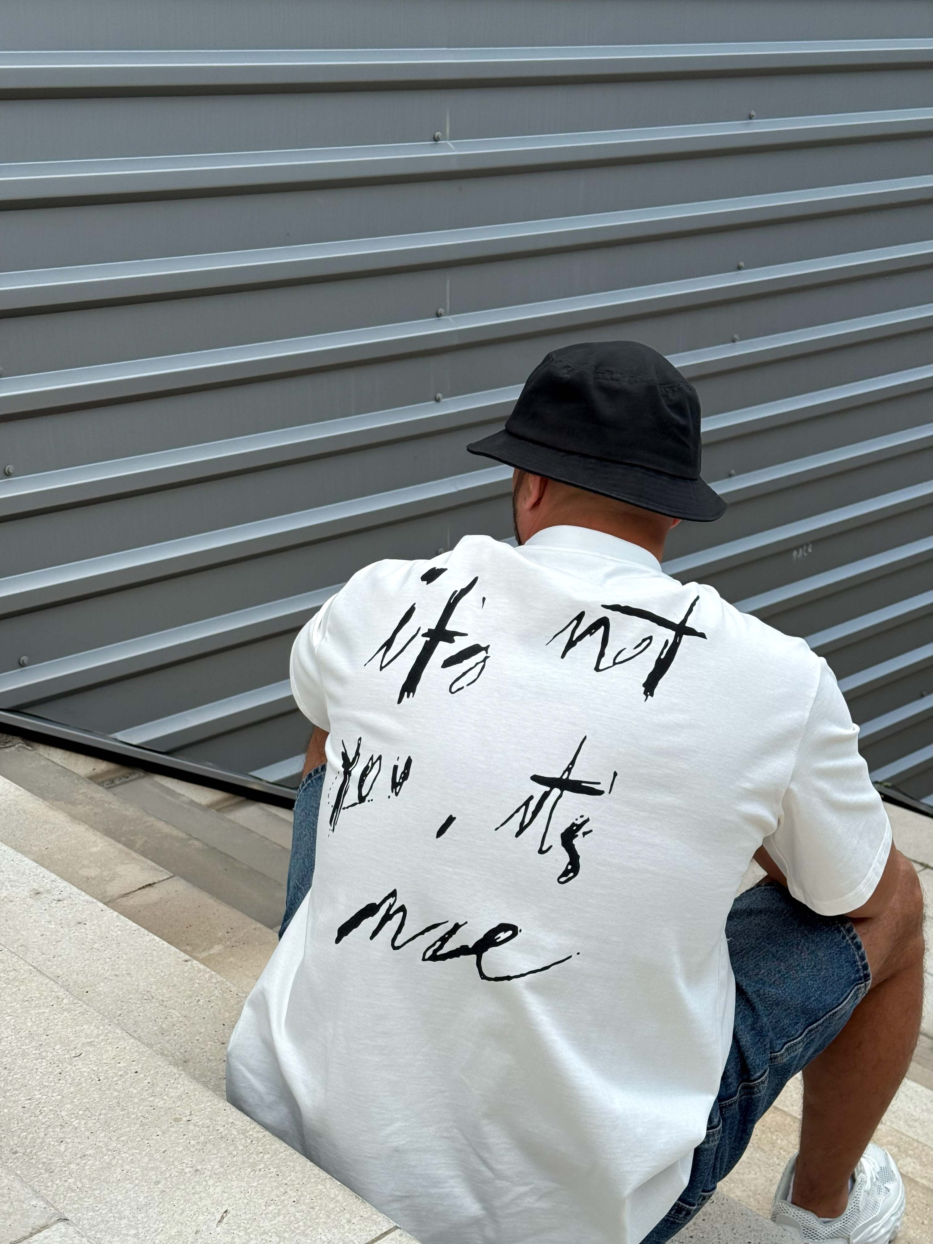 Tricou Nu ești tu, sunt eu / OFF-White