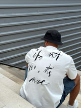 Tricou Nu ești tu, sunt eu / OFF-White