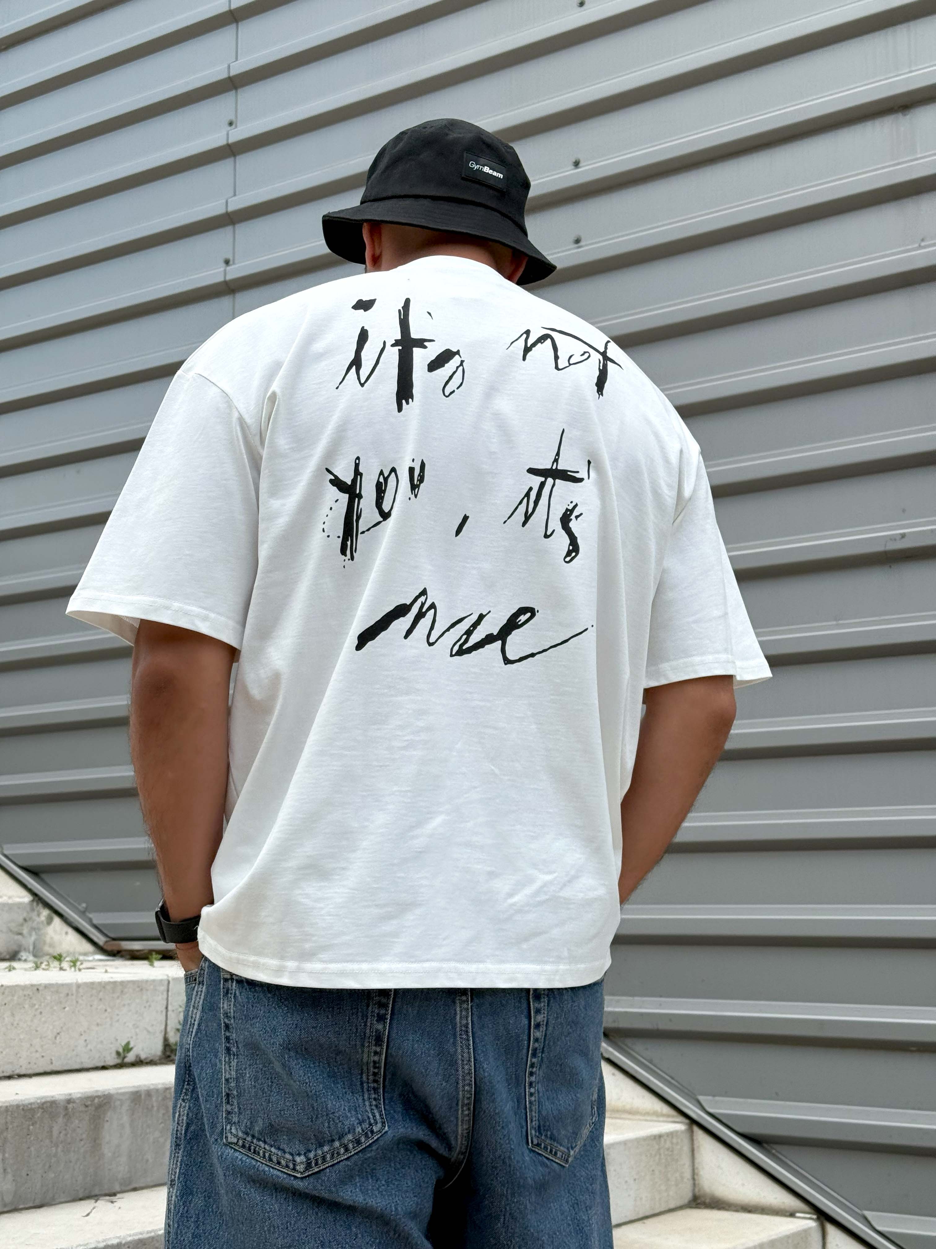 Tricou Nu ești tu, sunt eu / OFF-White