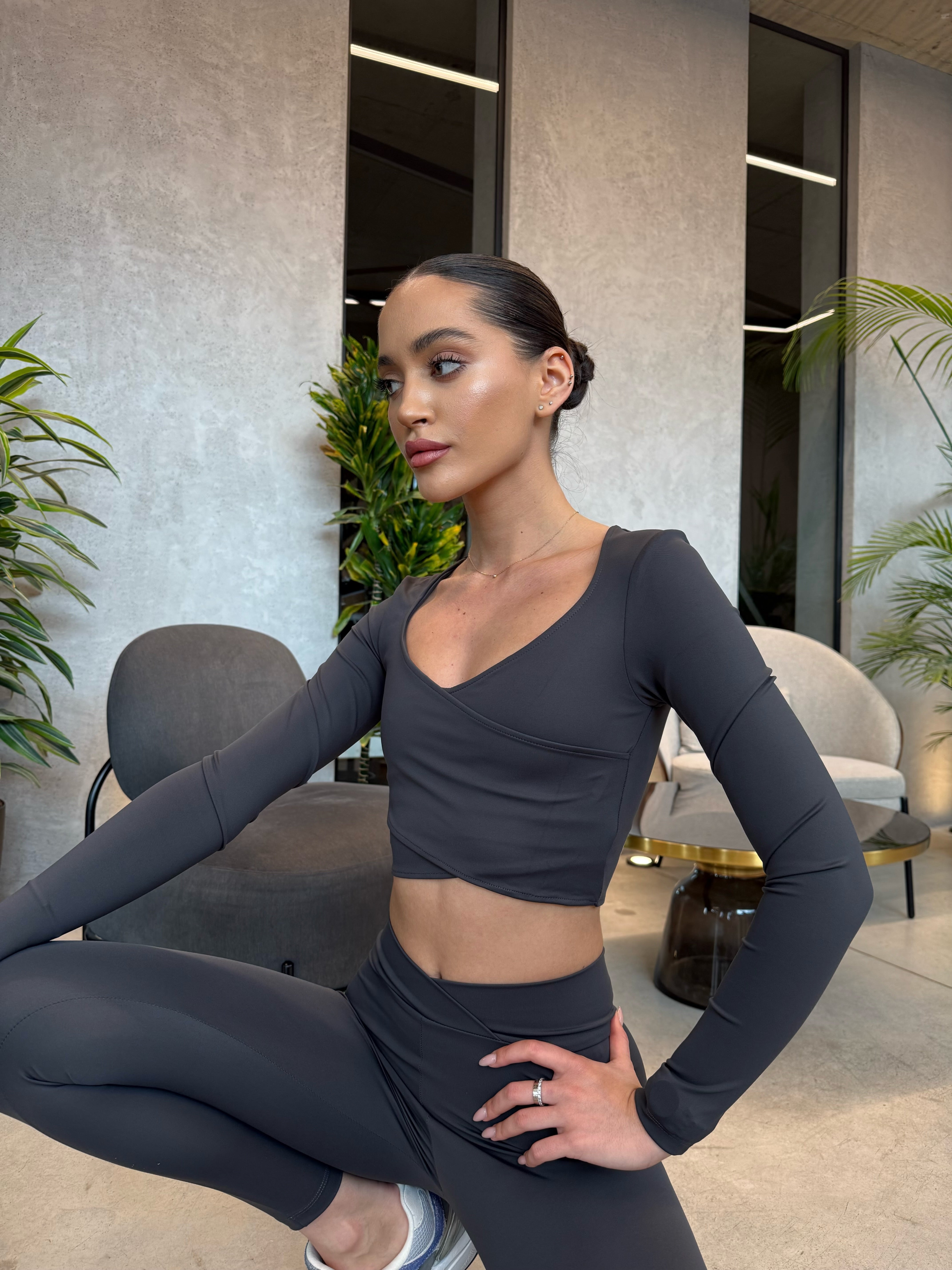 Set Stay'Fit / Gri închis