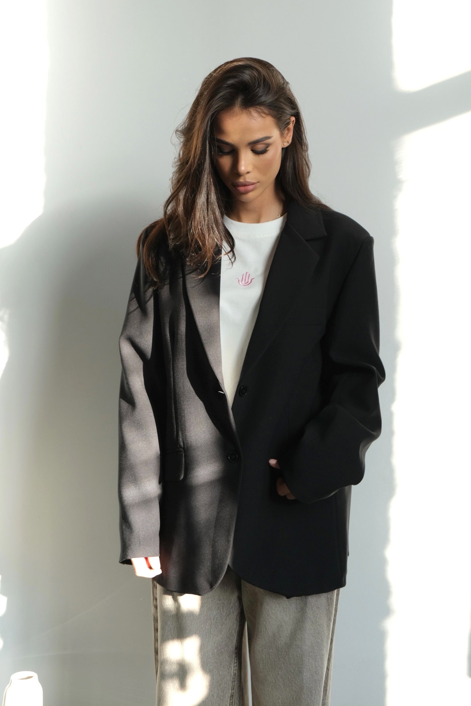 Blazer Sunt acea fată / Negru