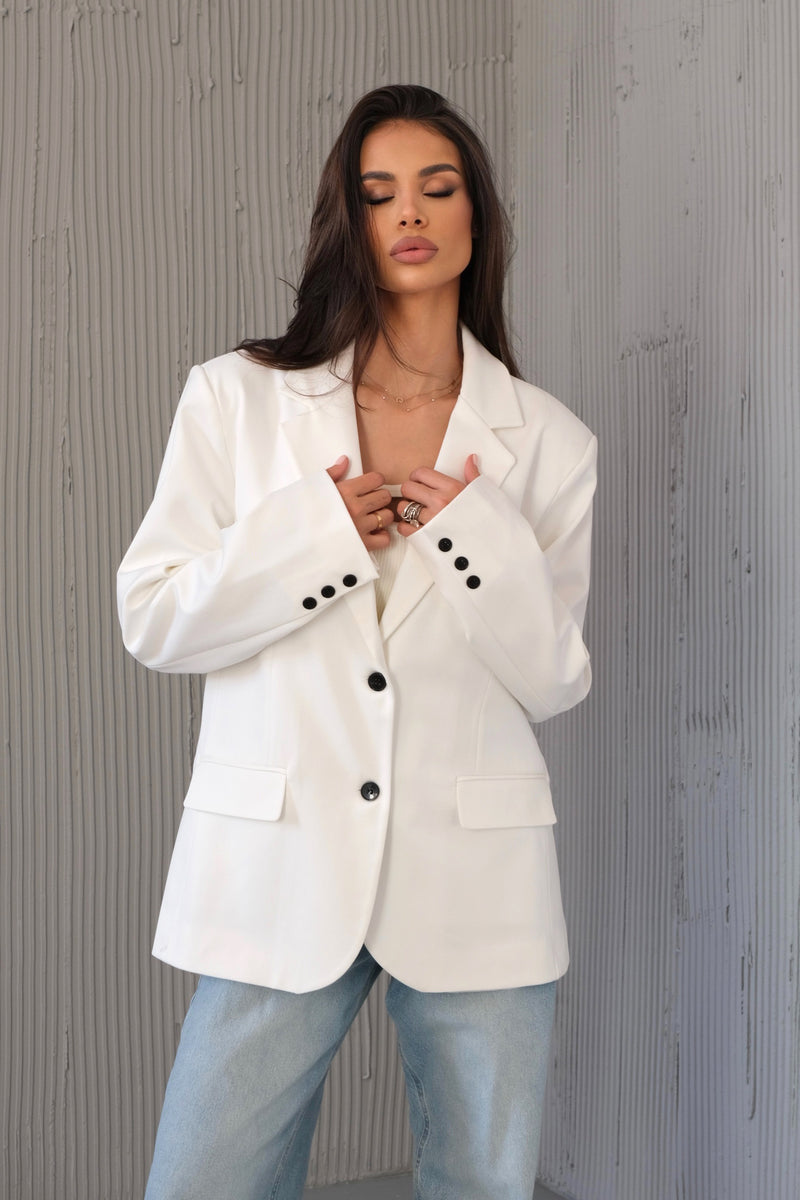 Blazer I'm that girl / Ecru