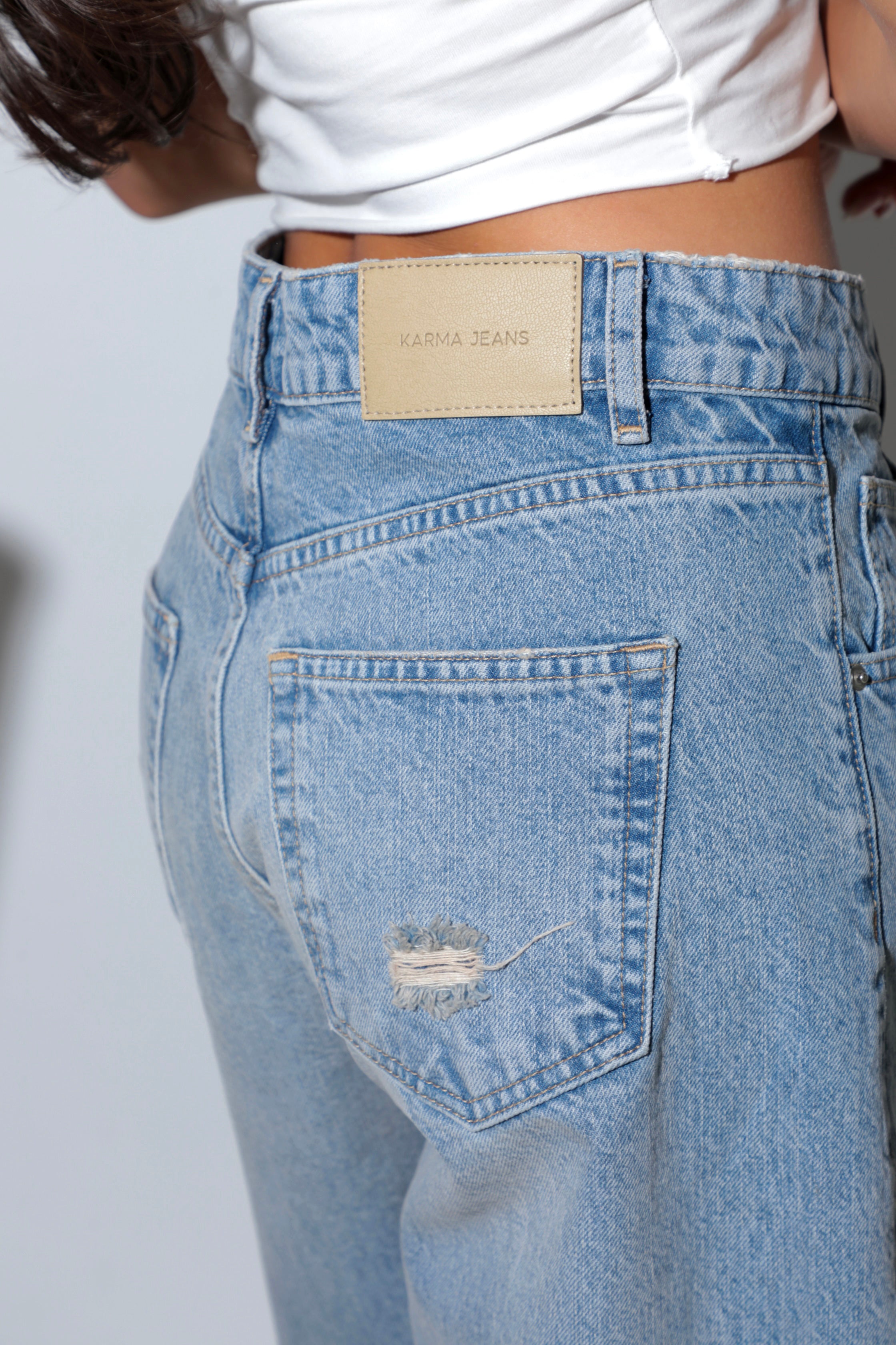 Jeans The Wanted One / Albastru deschis