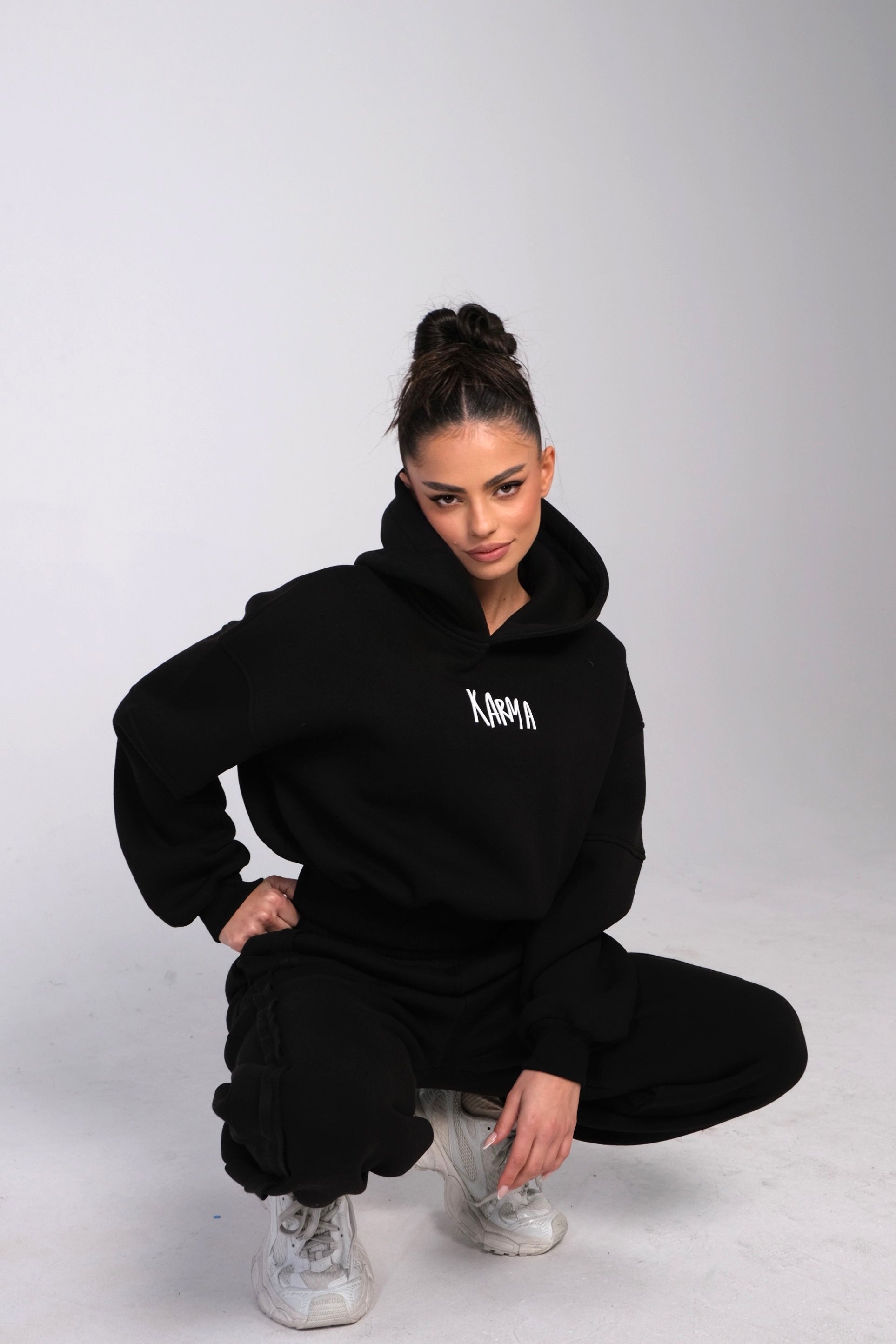 KARMA Set confortabil / Negru