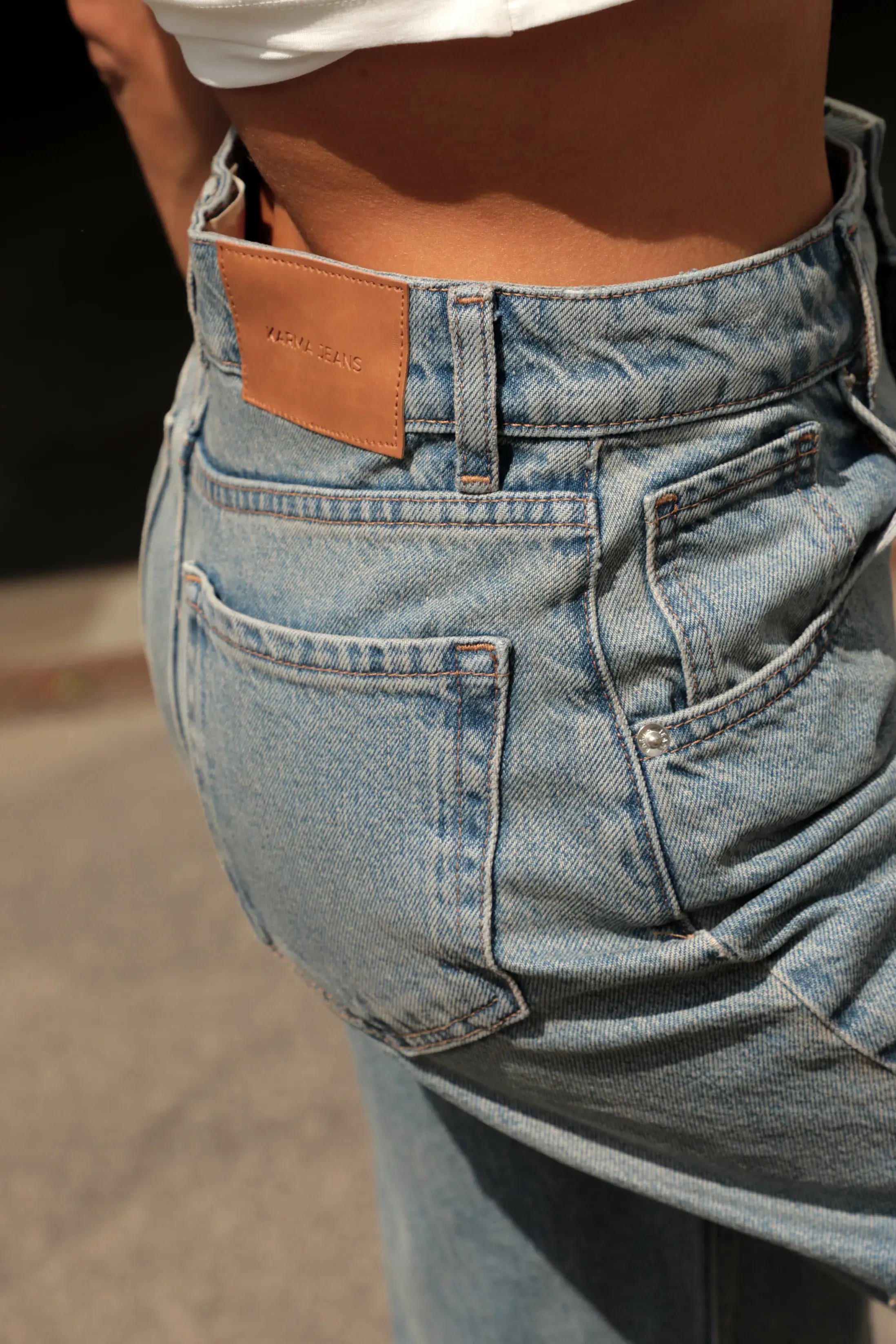 KARMA JEANS / Washed blue