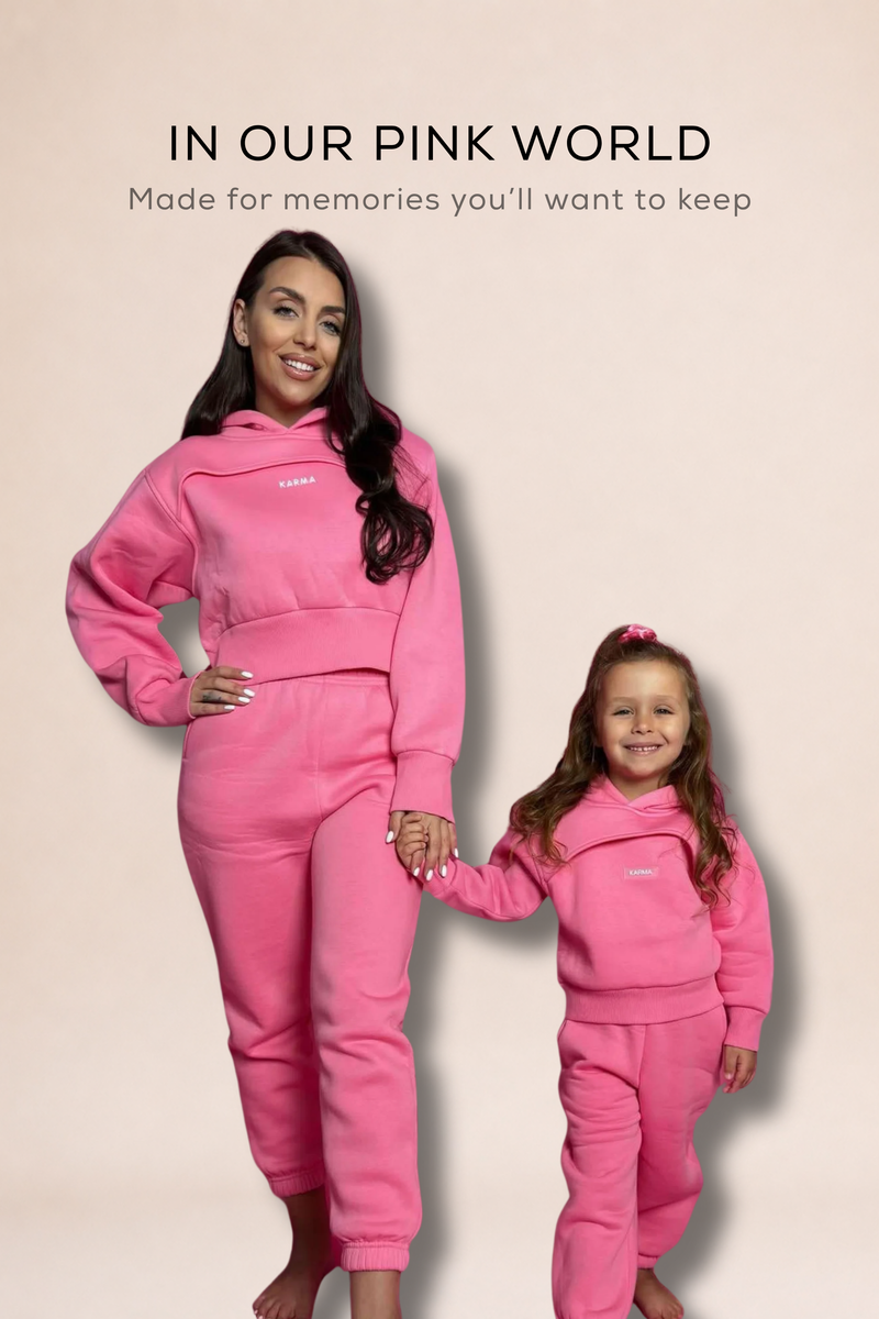 Set KARMA + Set KARMA Kids / Pink Cosmos