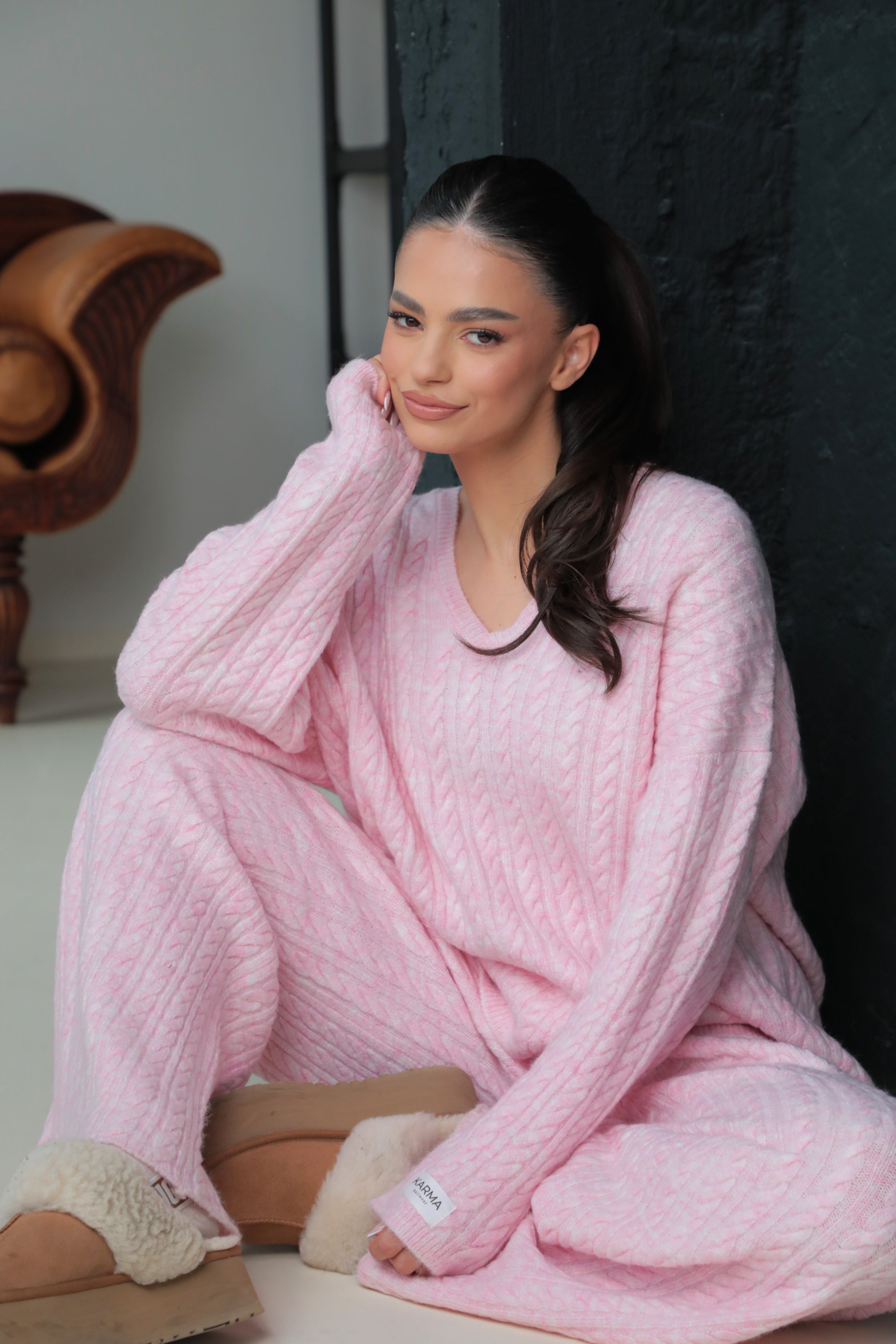 Tricot Special creat / Cuarț Roz