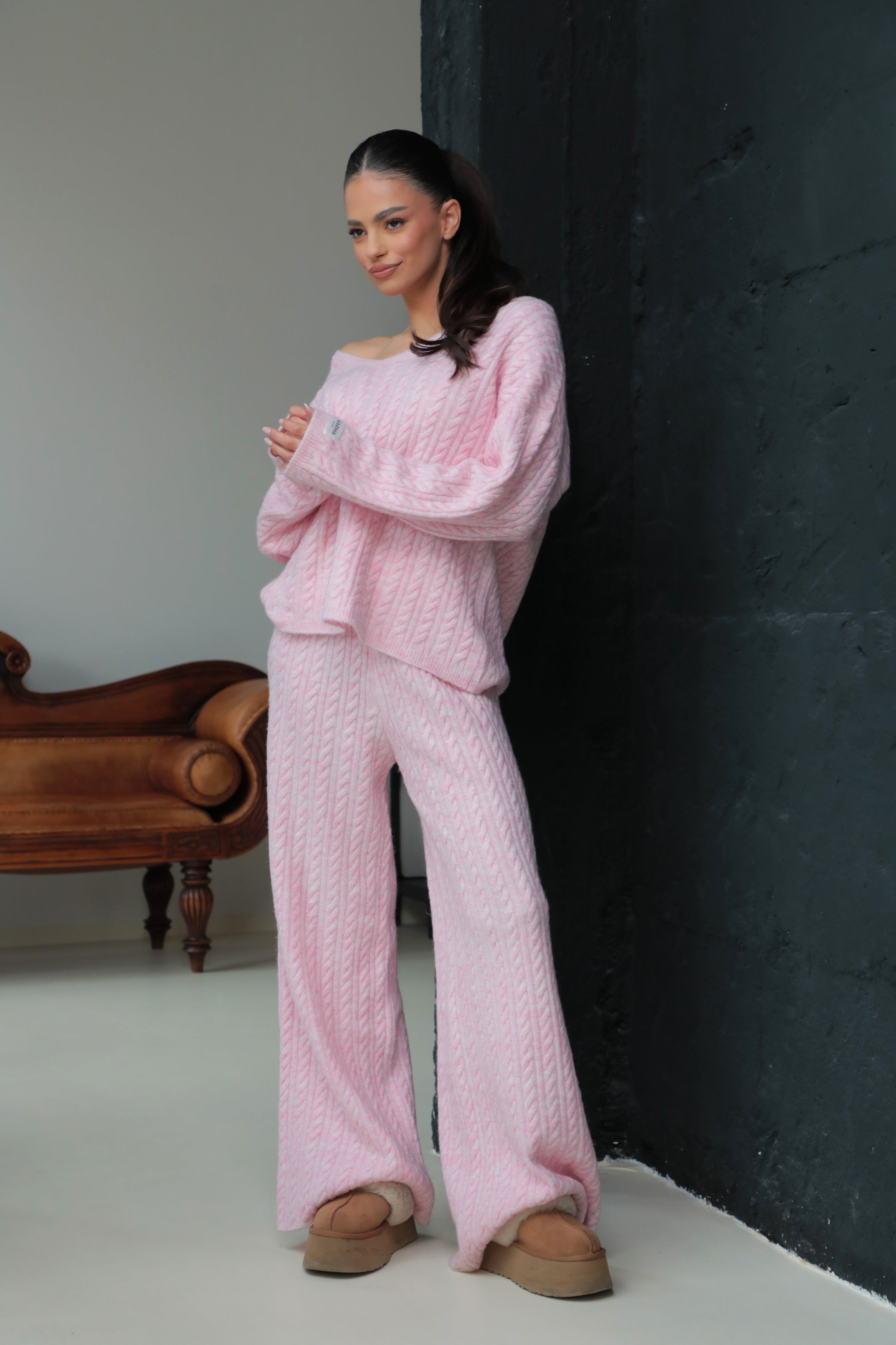 Tricot Special creat / Cuarț Roz