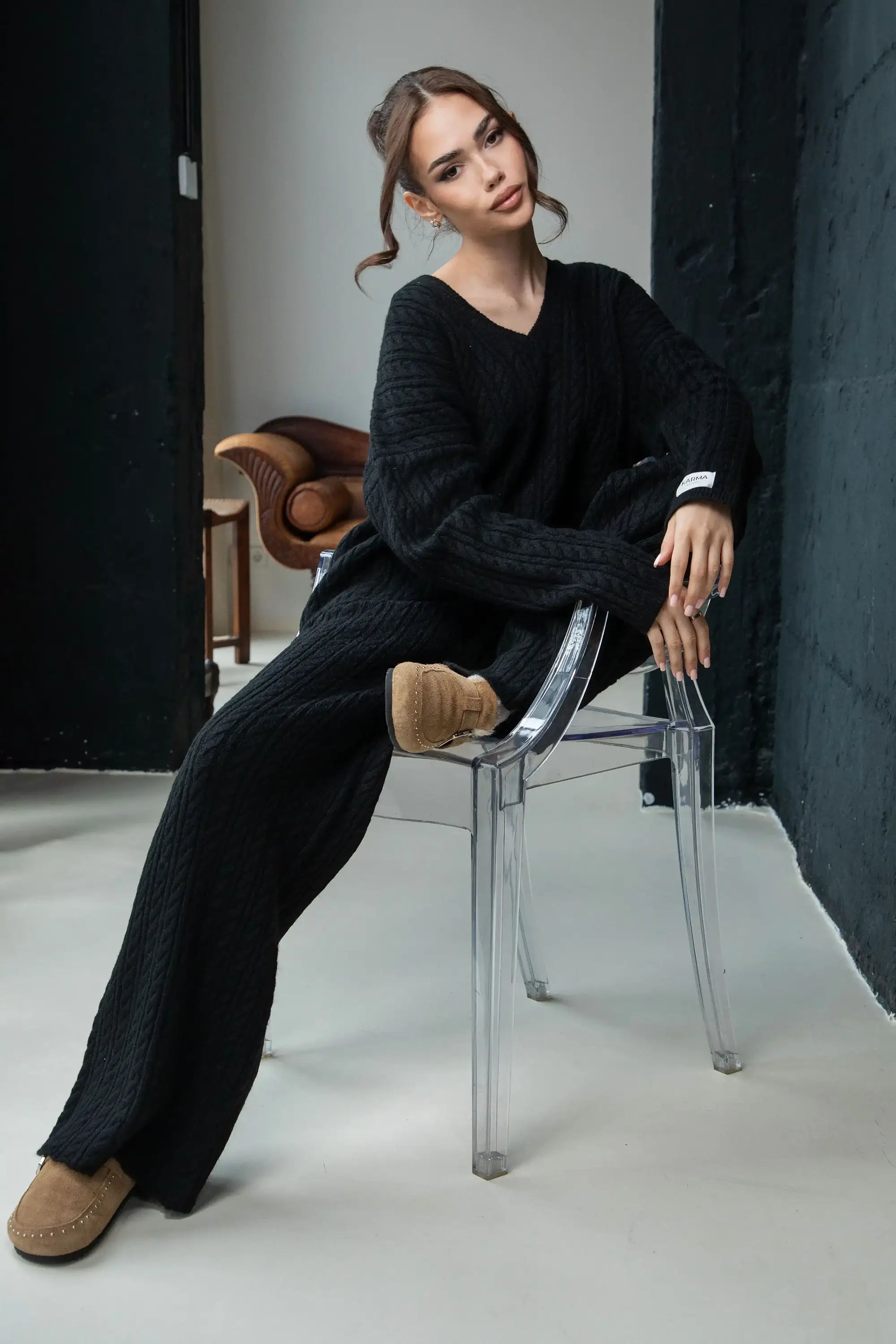 Knitted Special created / Super Black