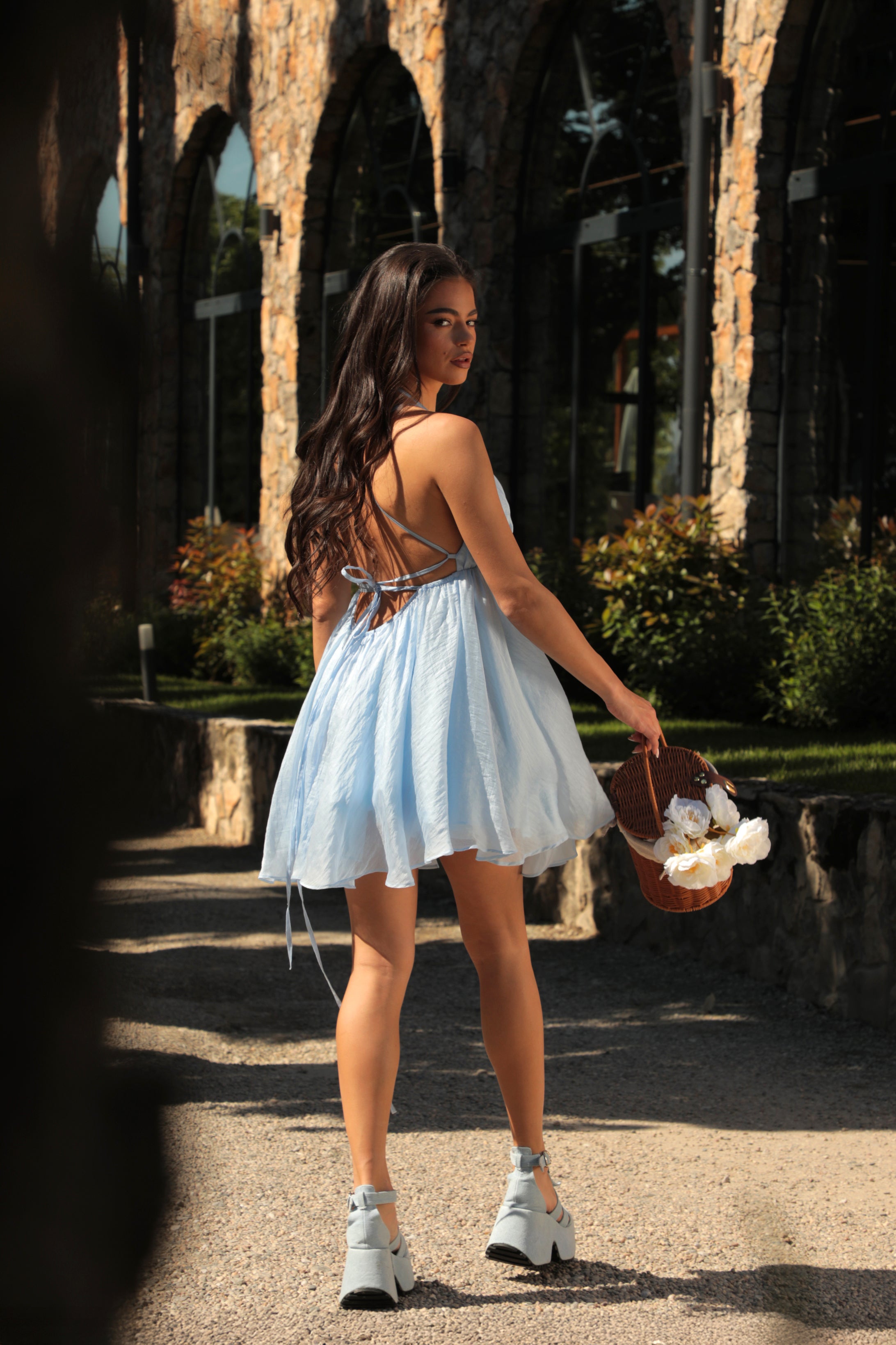 Rochie P.S. I love you / Albastru cer