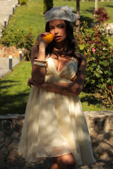 Rochie P.S. I love you / Galben de unt