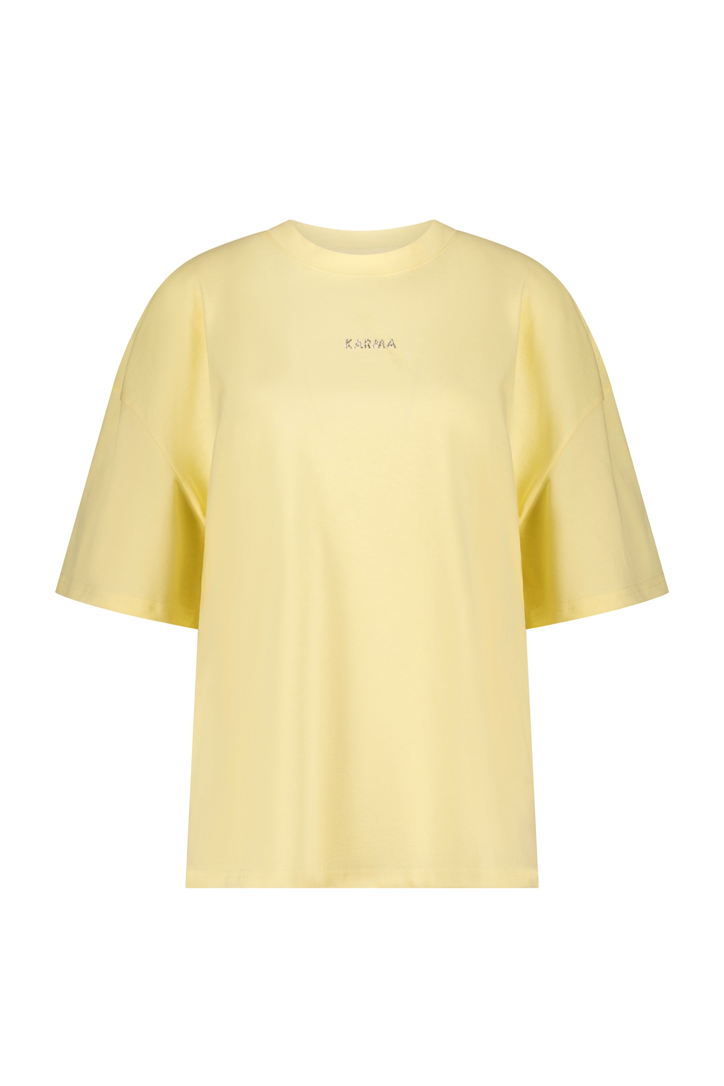 T-shirt Prosecco / Galben pastel