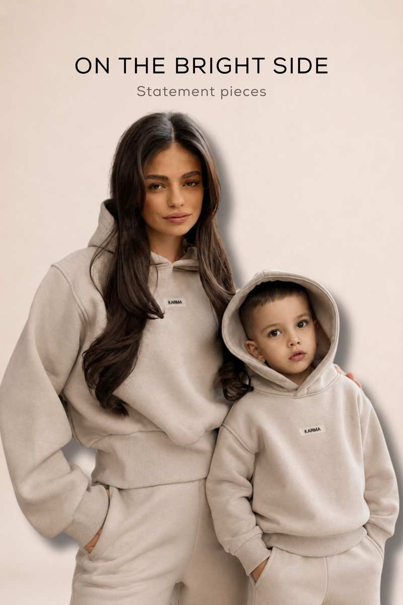 Set vătuit de damă Relaxed Fit + Set vătuit de copii Relaxed Fit / Savannah