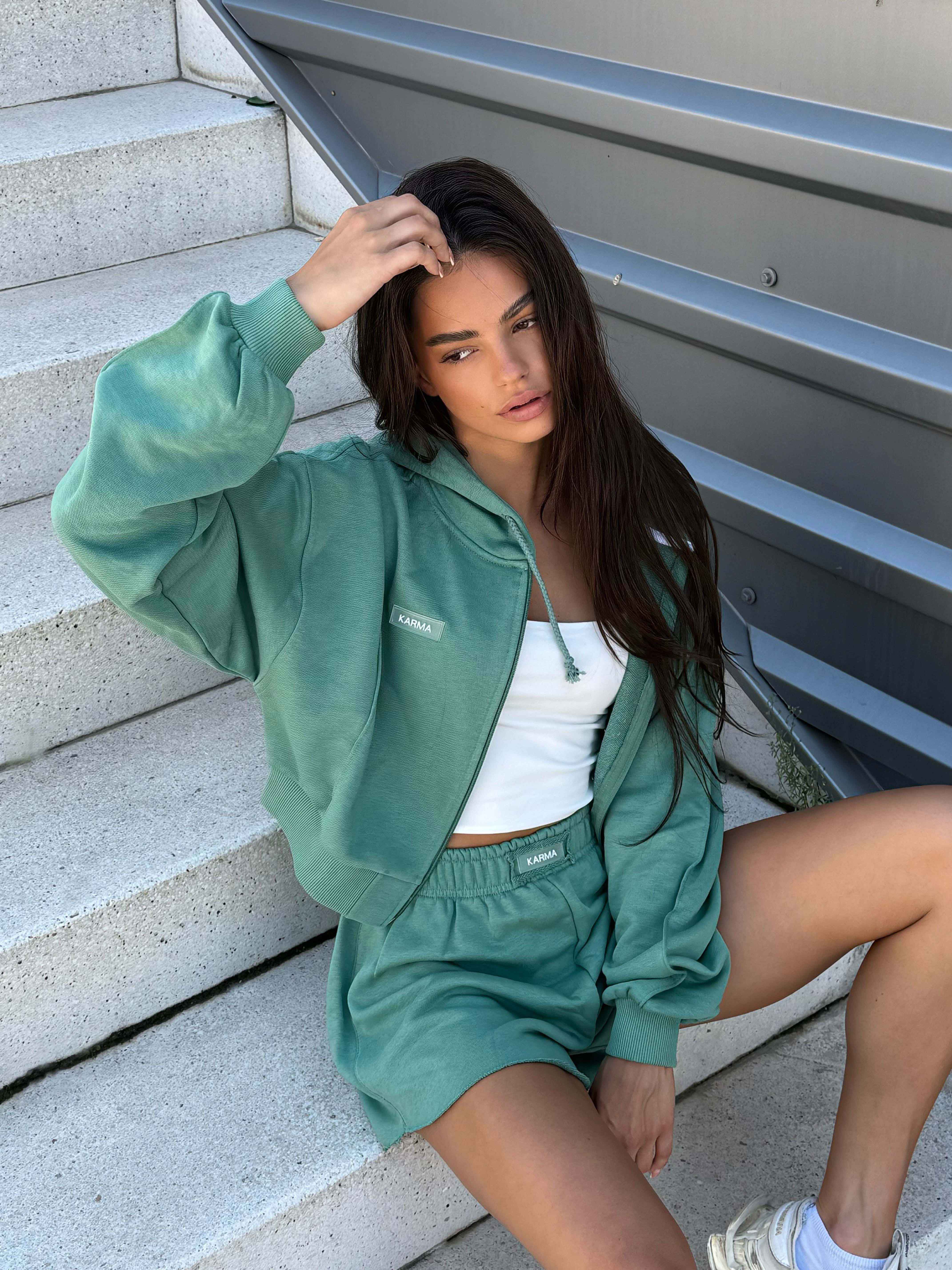Set 3 piese PINTEREST Inspired / Verde Seren
