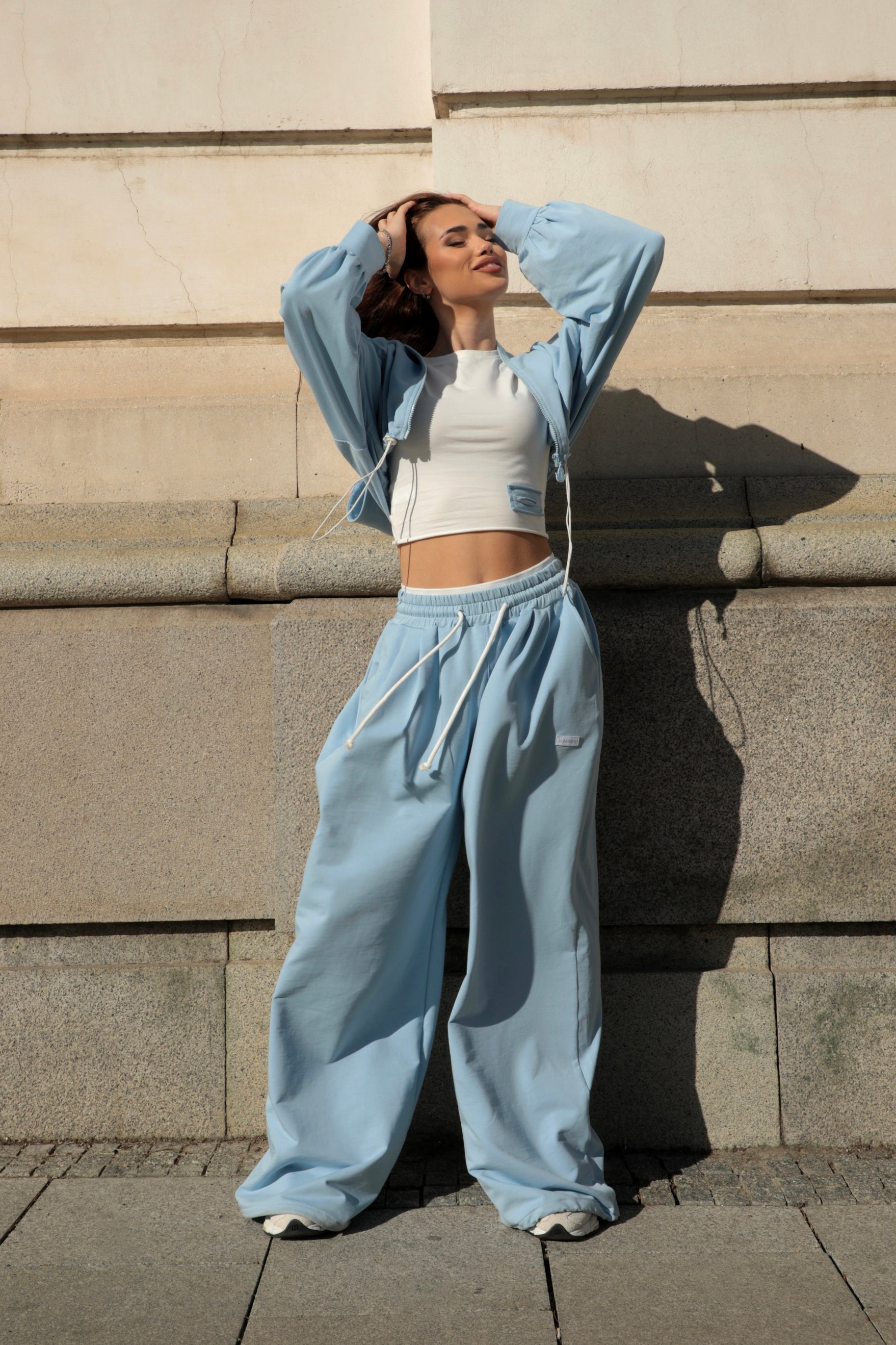 Set de 2 piese Effortless / Baby Blue